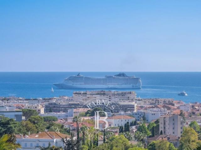 CANNES OXFORD – 4 PIÈCES – TERRASSE – VUE MER PANORAMIQUE