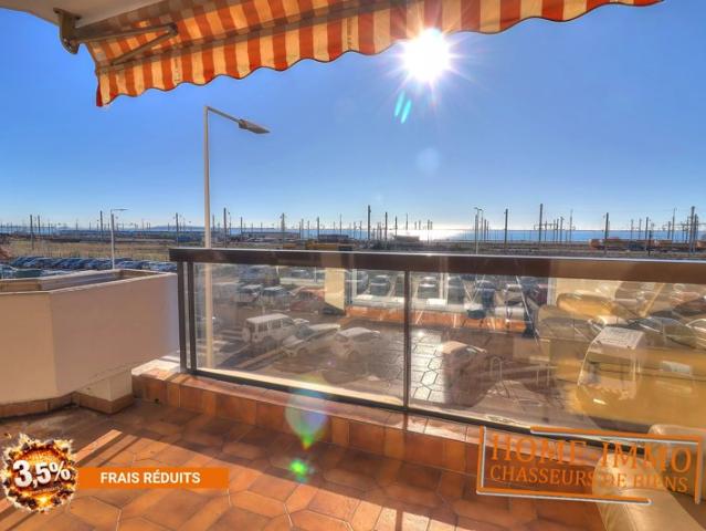 Cannes La Bocca – 3 pièces 67 m² avec vue mer et parking sécurisé