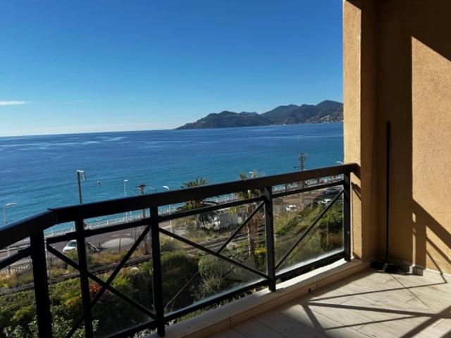 CANNES LA BOCCA Magnifique 2P vue mer
