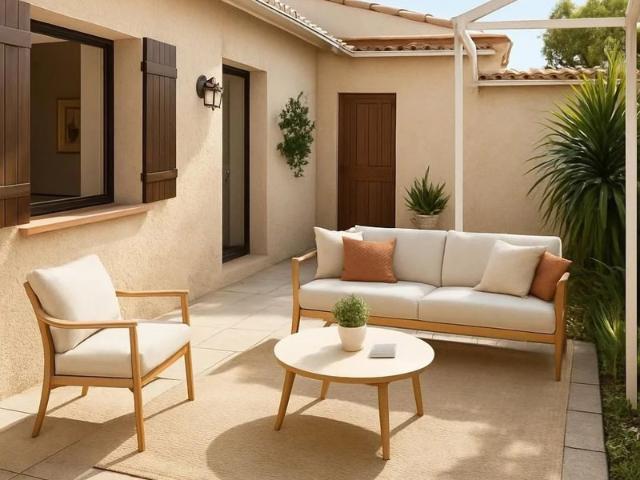 CANNES LA BOCCA | Maison 3 Pièces 75 m² – Terrasse et jardin Privé, Quartier Résidentiel & Beau Potentiel