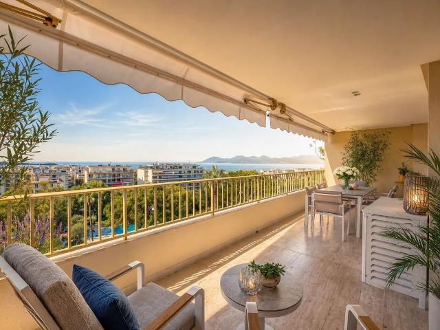 Appartement vue mer 4 pièces à vendre – Basse Californie, Ca. 111m² Cannes