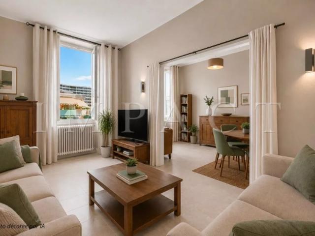 Cannes Montfleury appartement 2 pièces proche centre