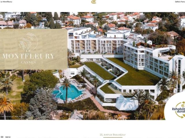 CANNES MONTFLEURY RESIDENCE RENOVE AVEC PISCINE