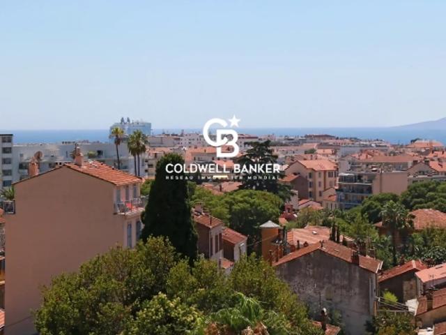 Cannes Montrose Appartement 2 pièces avec terrasse, vue mer