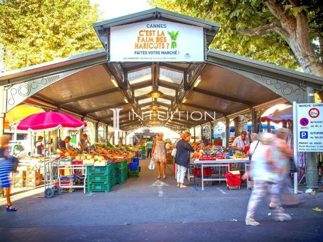 Cannes Marché Gambetta: Droit au bail commerce 80 m²