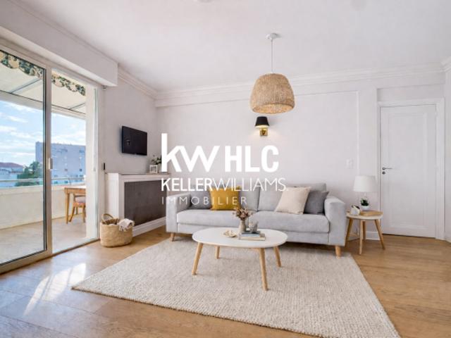 CANNES MARTINEZ 3P 75M2 HAB. ÉTAGE ÉLEVÉ SOLEIL CALME