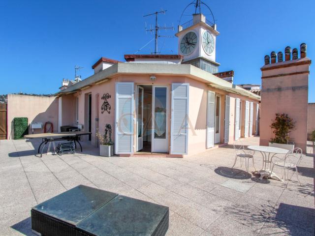 CANNES SAINT NICOLAS 3P/VILLA TOIT DERNIER ETAGE TERRASSE OUEST