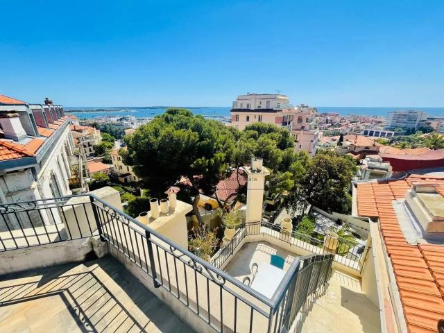 Cannes Stanislas 3 Pièces Dernier Étage Vue Mer Garage 97m² Cannes