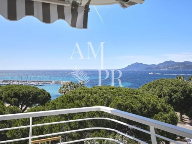 Cannes Pointe Croisette Appartement 4 pièces Vue Mer Panoramique