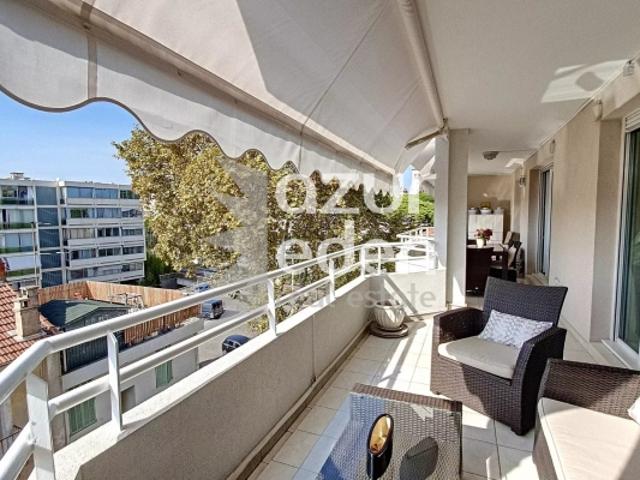 Cannes Palm Beach 4 P étage élevé aperçu mer