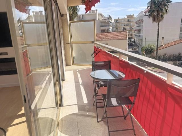 CANNES PALM BEACH: 2 Pièces neuf avec terrasse