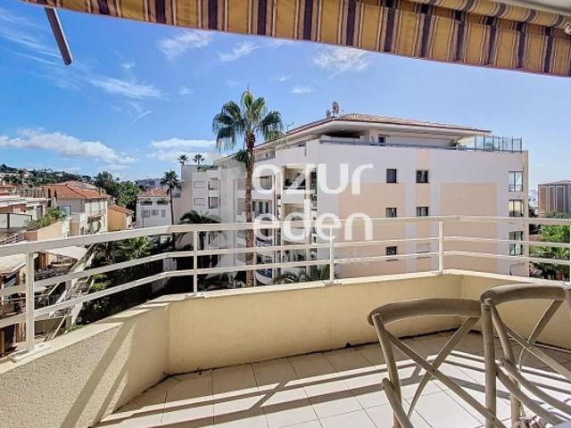 Cannes Palm Beach 2P Vue dégagée
