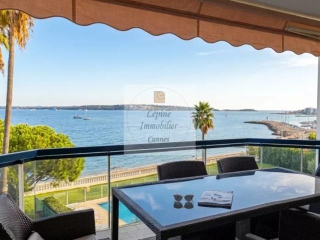 CANNES PALM BEACH POINTE CROISETTE 3 PIECES VUE MER PANORAMIQUE