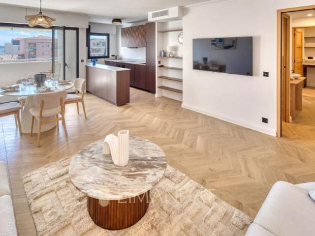 Cannes Palm Beach Plages et commerces a pieds Appartement 68 m² 2 chambres Aperçu mer