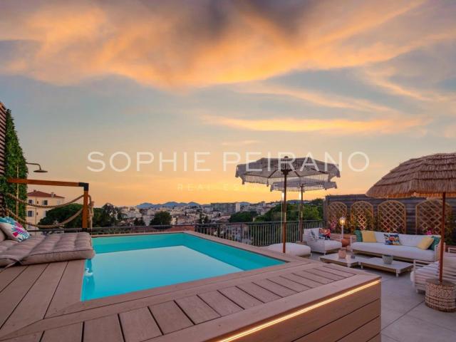 Cannes Penthouse Avec Piscine Privée 108m² Cannes