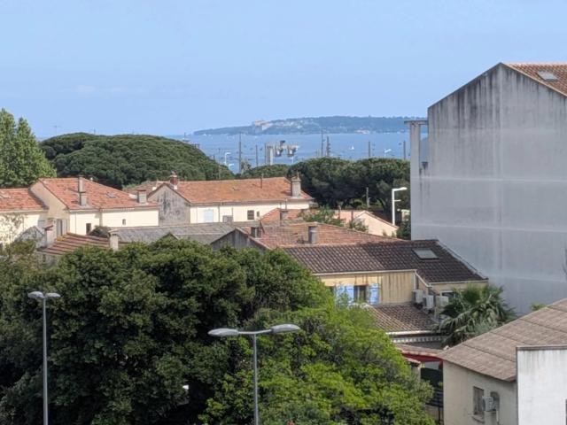 Cannes Proche plages du midi Dernier étage Frais rédui. 69m² Cannes la Bocca