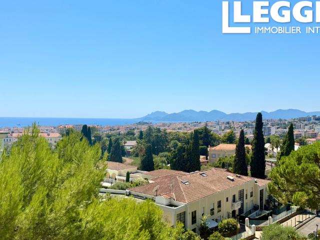 Cannes rêve méditerranéen, appartement d’exception avec vue mer panoramique, piscine et tennis