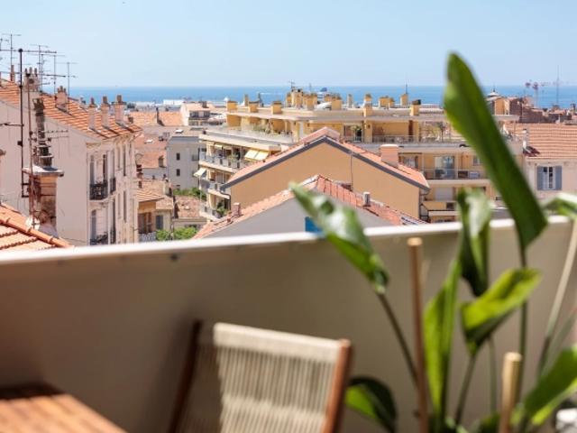 Cannes vente 2 pièces à 2 pas du Palais des Festivals et des plages de la Croisette