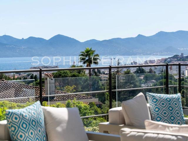Cannes Villa Contemporaine Vue Mer 400m² Cannes