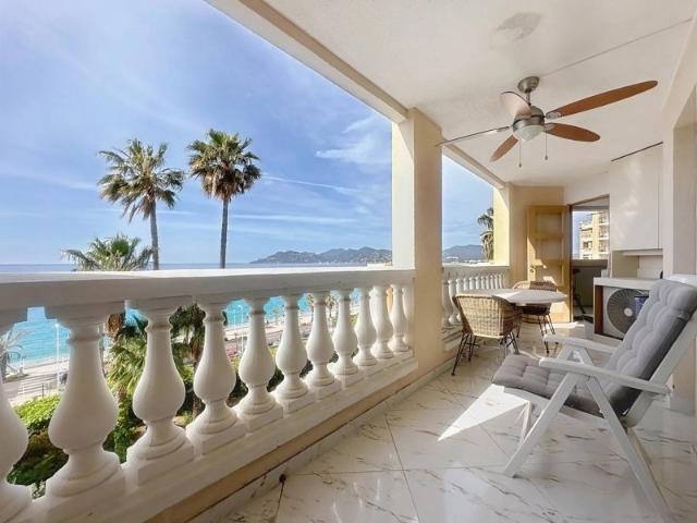 Cannes vue mer panoramique 2 pièces avec piscine