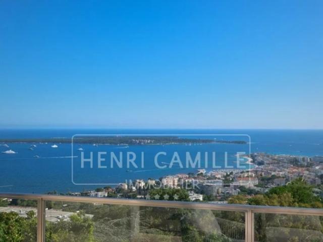 CANNES VUE panoramique Mer et Iles