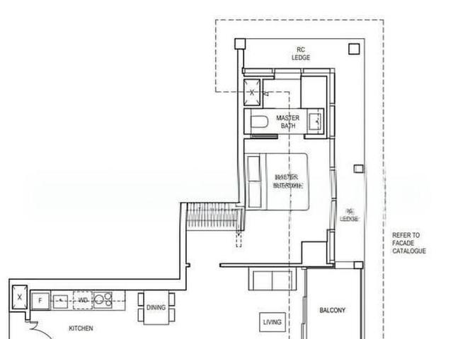 Canninghill Piers D6, Apartment