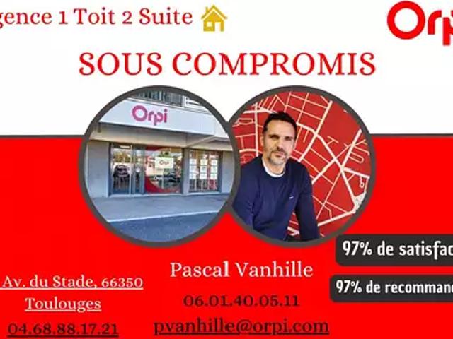 Canohès 66680 Achat / Vente maison 2 pièces t2 jardin