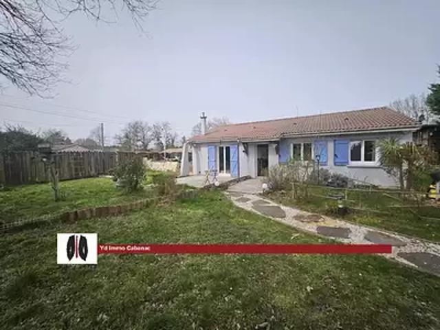 Cabanac et Villagrains 33650 Achat / Vente maison 4 pièces t4