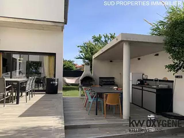 Cabestany 66330 Achat / Vente maison 5 pièces t5 piscine terrasse