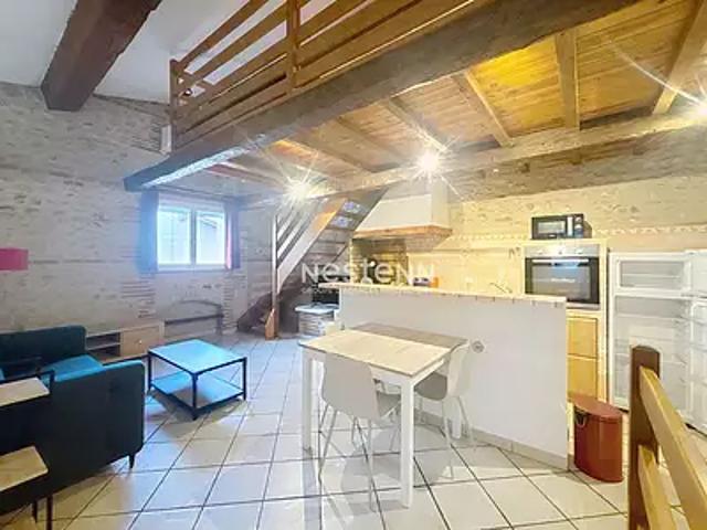 Cabestany 66330 Location appartement 2 pièces t2 au dernier étage cave