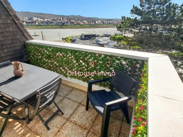 CABOURG VUE DIVES APPARTEMENT DUPLEX DE 3 PIECES DE 56M² TERRASSE CAVE