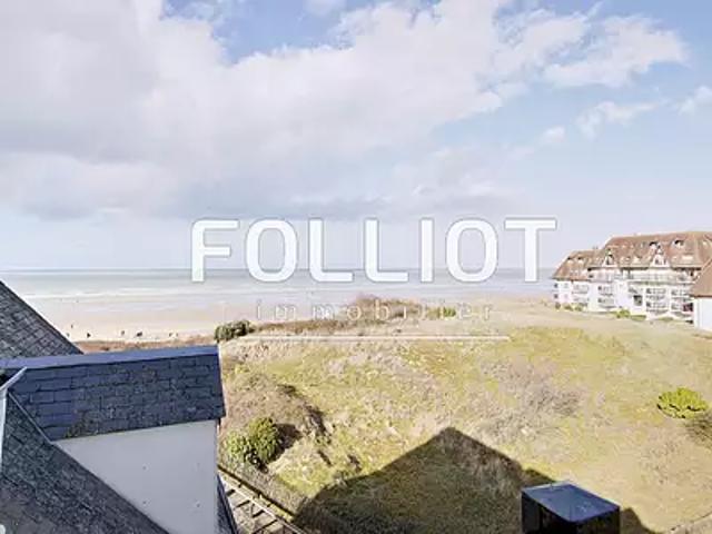 Cabourg 14390 Achat / Vente appartement 2 pièces t2 au dernier étage