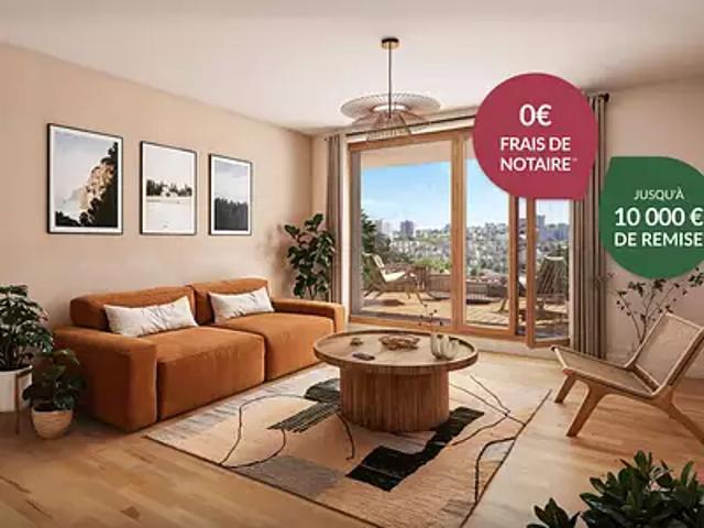 Cachan 94230 Programme neuf appartement neuf à vendre t1 PTZ+ HQE