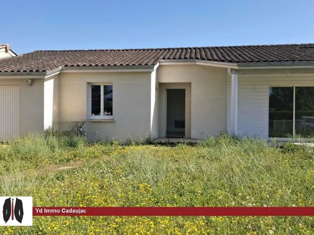 CADAUJAC Maison familiale de plain pied dans un environnement privilégié