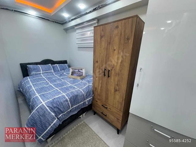 CADDE ÜZERİ ARA KAT FULL EŞYALI 2+1 ASANSÖRLÜ