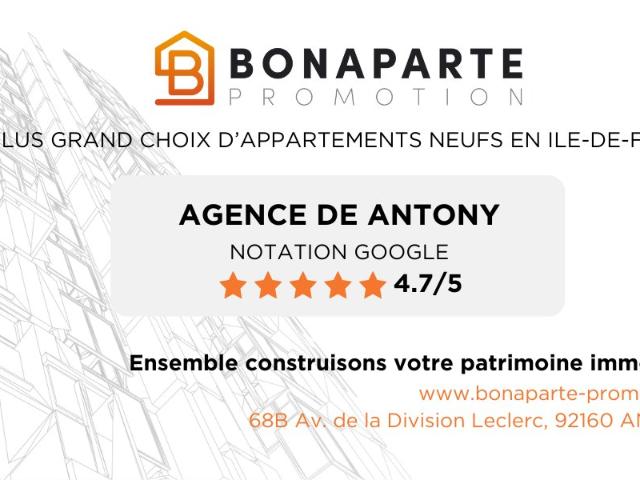 CADRE DE VIE RECHERCHÉ À CHÂTENAY MALABRY ! T3 66 M² AVEC AGRÉABLE TERRASSE 3 pièces, 66 m²
