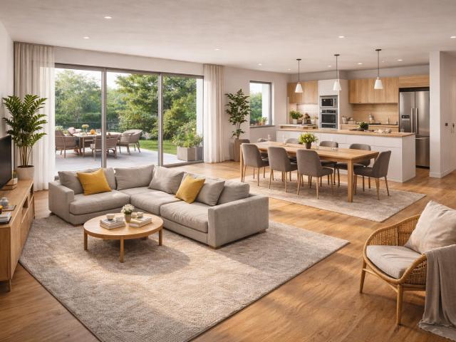 CADRE EXCEPTIONNEL & IDYLLIQUE AU COEUR DES VIGNES T4 NEUF STANDING AVEC TERRASSE ET GRAND JA 4 pièces, 85 m²
