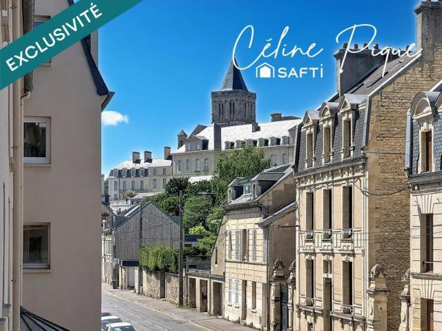 Caen centre: Appartement 2 chambres avec stationnement et cave