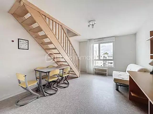 Caen 14000 Achat / Vente appartement 2 pièces t2 au dernier étage
