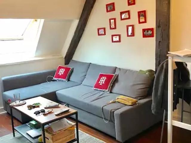 Caen 14000 Location appartement 2 pièces t2 au dernier étage