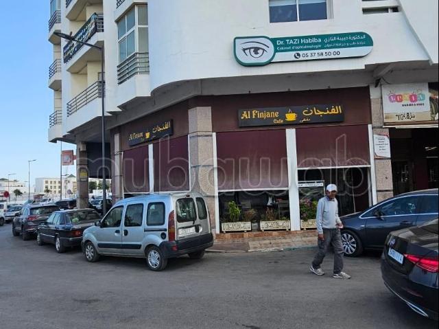 Café à vendre temara devant la gare