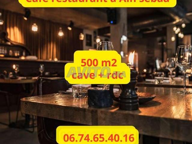 Café Restaurant vente Opportunité à saisir