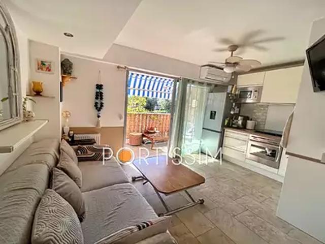 Cagnes sur Mer 06800 Achat / Vente appartement 1 pièce t1 terrasse parking
