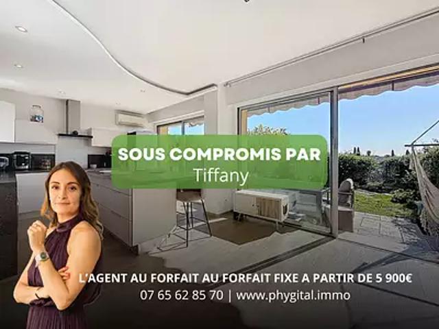 Cagnes sur Mer 06800 Achat / Vente appartement 3 pièces t3