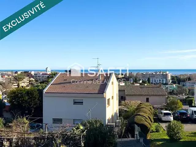 Cagnes sur Mer 06800 Achat / Vente appartement 3 pièces t3 terrasse balcon