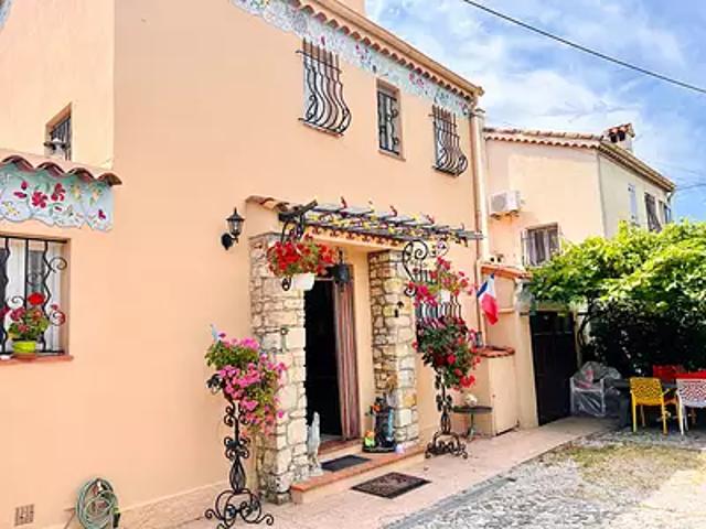 Cagnes sur Mer 06800 Achat / Vente maison 4 pièces t4 parking