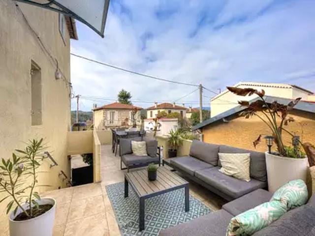 Cagnes sur Mer 06800 Achat / Vente maison 6 pièces t6 terrasse