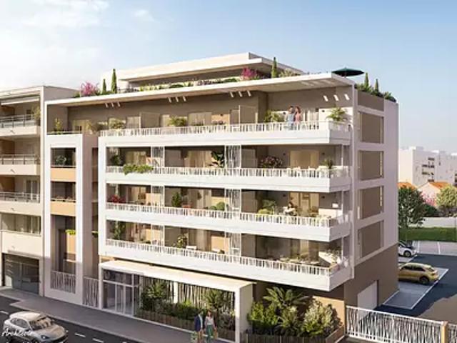 Cagnes sur Mer 06800 Programme neuf appartement neuf à vendre t4 PTZ+ LMNP HQE