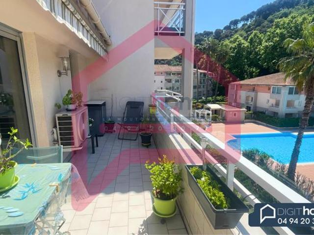 CAGNES SUR MER T2 DERNIER ÉTAGE AVEC TERRASSE, GARAGE, PIS