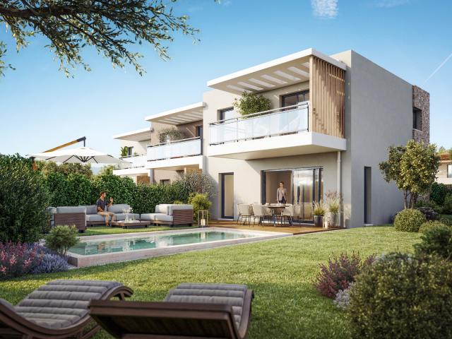 Cagnes sur Mer – Villas neuves avec piscine privée